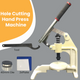 Hole Punching Die For Manual Hand Press Machine